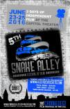 2016-06-25 Affiche Snake Alley Festival of Film